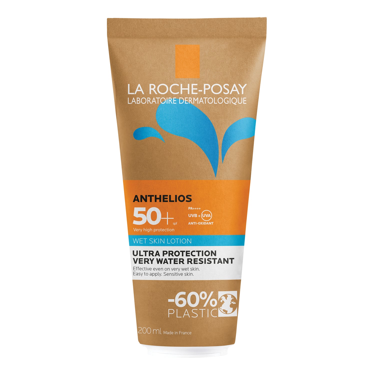 La Roche Posay Anthelios Gel Pelle Bagnata Spf50+ Protezione Solare Molto Alta 200ml
