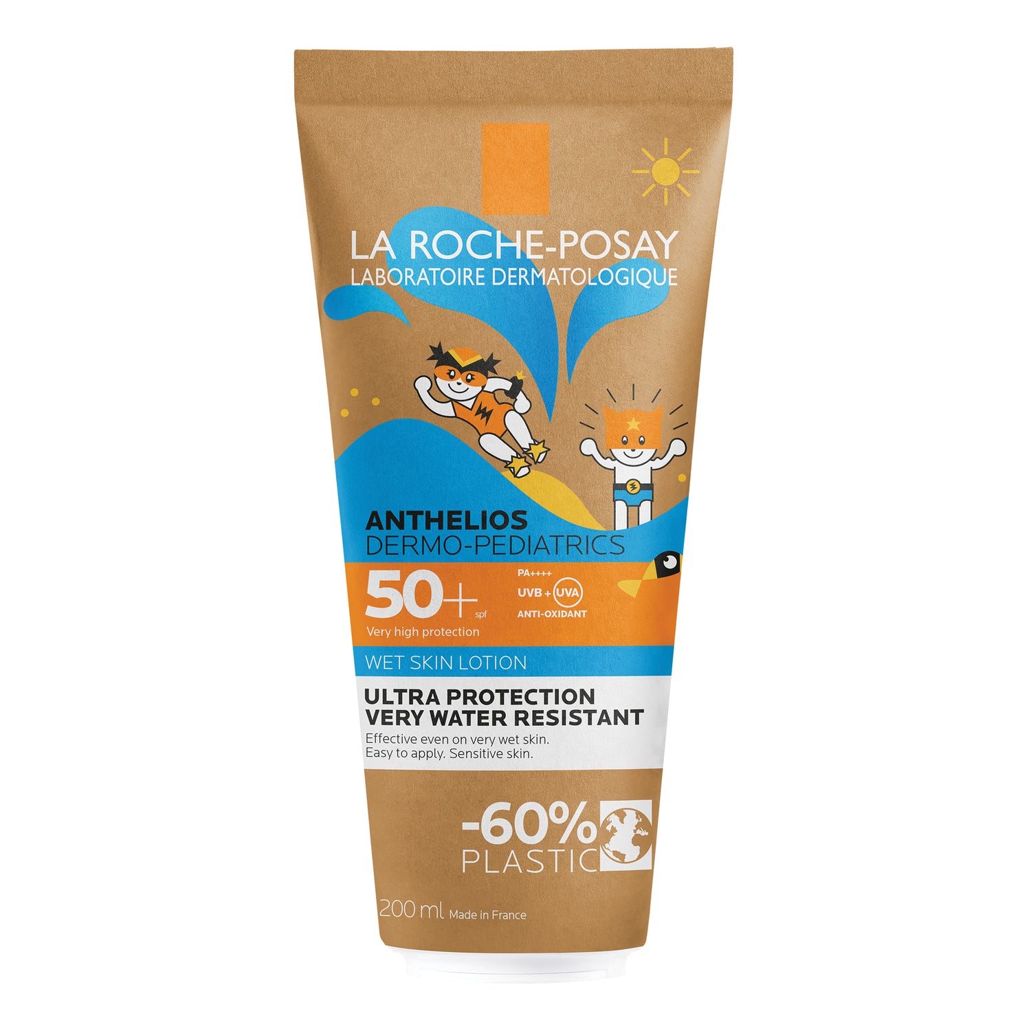 La Roche Posay Anthelios Dermo Pediatric Lotion Pelle Bagnata Spf50+ Protezione Solare Bambini 250ml