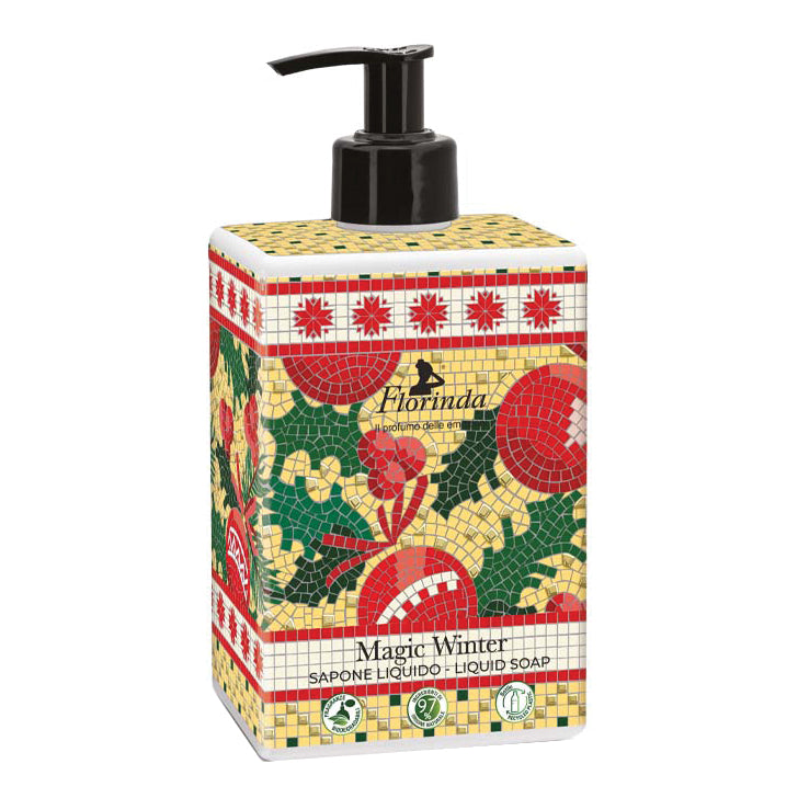 Florinda - Sapone Liquido Mosaici Italiani Natale Magic Winter 500ml