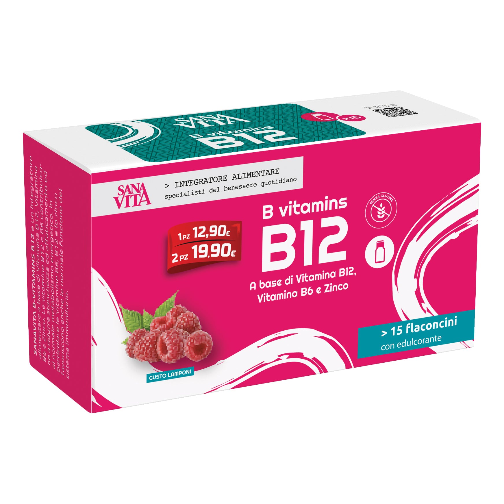 SANAVITA B VITAMINS B12 15FL
