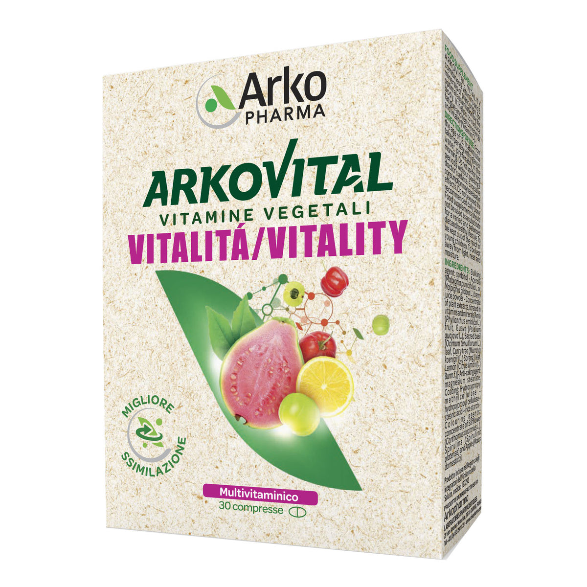 ARKOVITAL VITALITA' 30CPR  