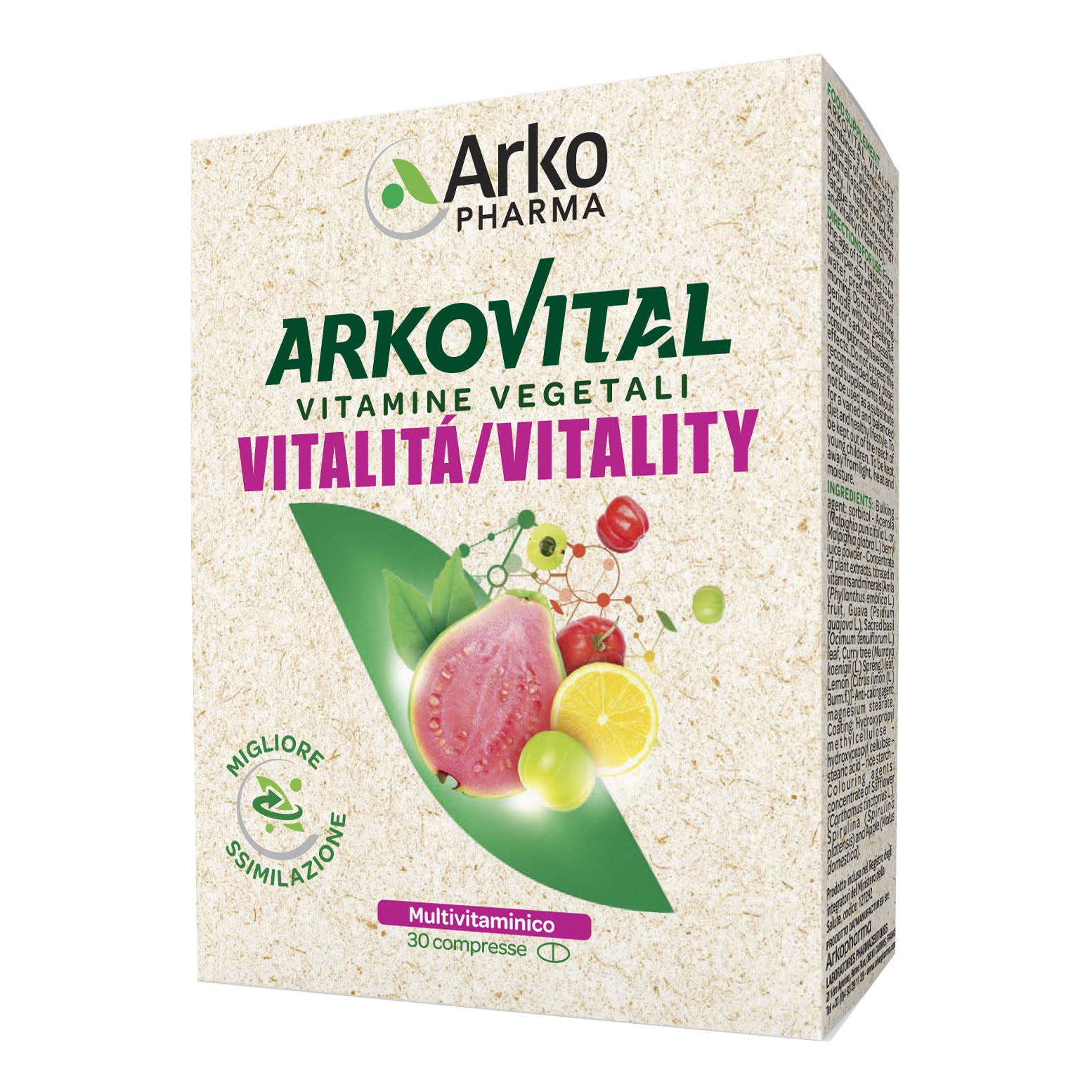 ARKOVITAL VITALITA' 30CPR
