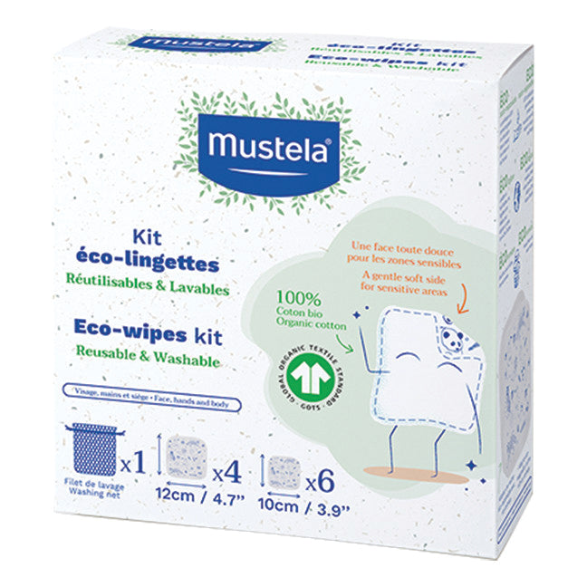MUSTELA SALVIETTE LAVABILI10PZ