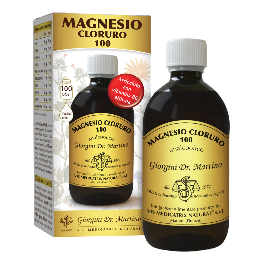 MAGNESIO CLORURO 100 ANAL500ML
