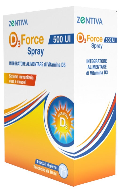 D3 Force 500ui Spray 10ml - Zentiva