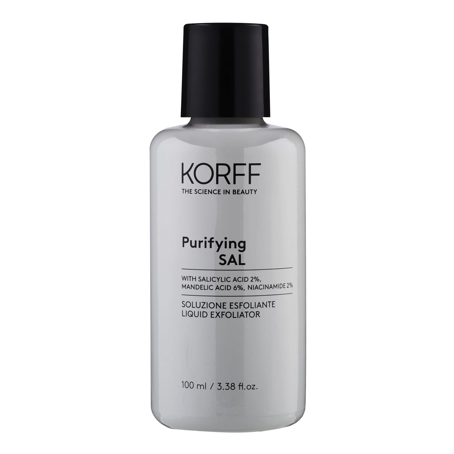 Korff Purifying Sal - Soluzione Esfoliante Per Pelli Miste E Grasse 100ml