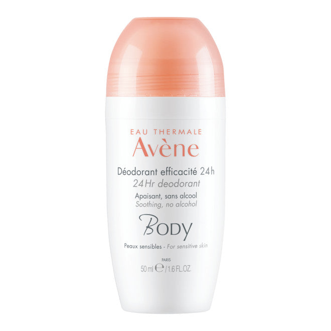 Avene Body Deodorante 24h D'Efficacia Roll-On 50ml