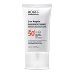 Korff Sun Repair Fluido Solare Viso Lenitivo Pelli Sensibili Protezione Solare Molto Alta Spf50+ 40ml  