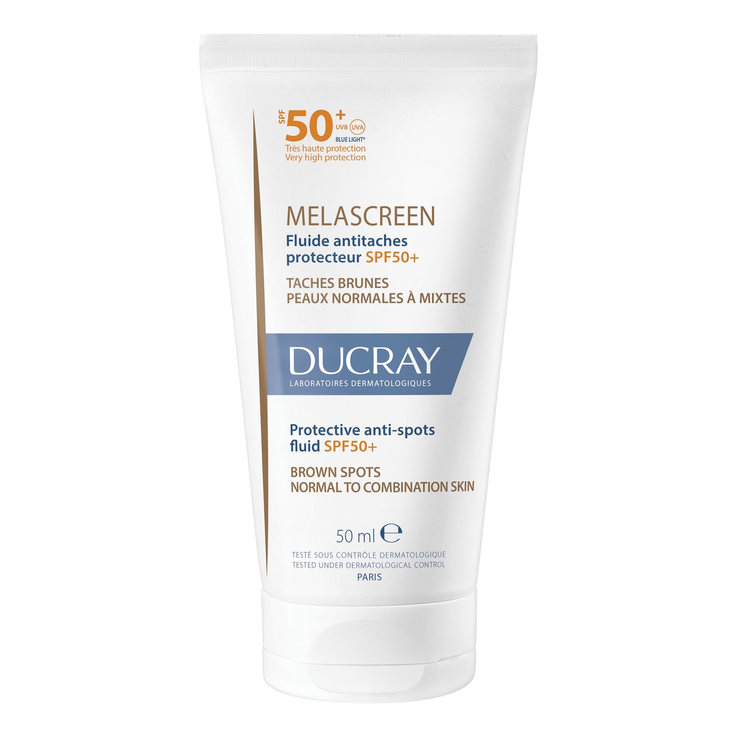 Ducray Melascreen | Fluido Solare Anti-Macchie SPF 50+ | 50 ml