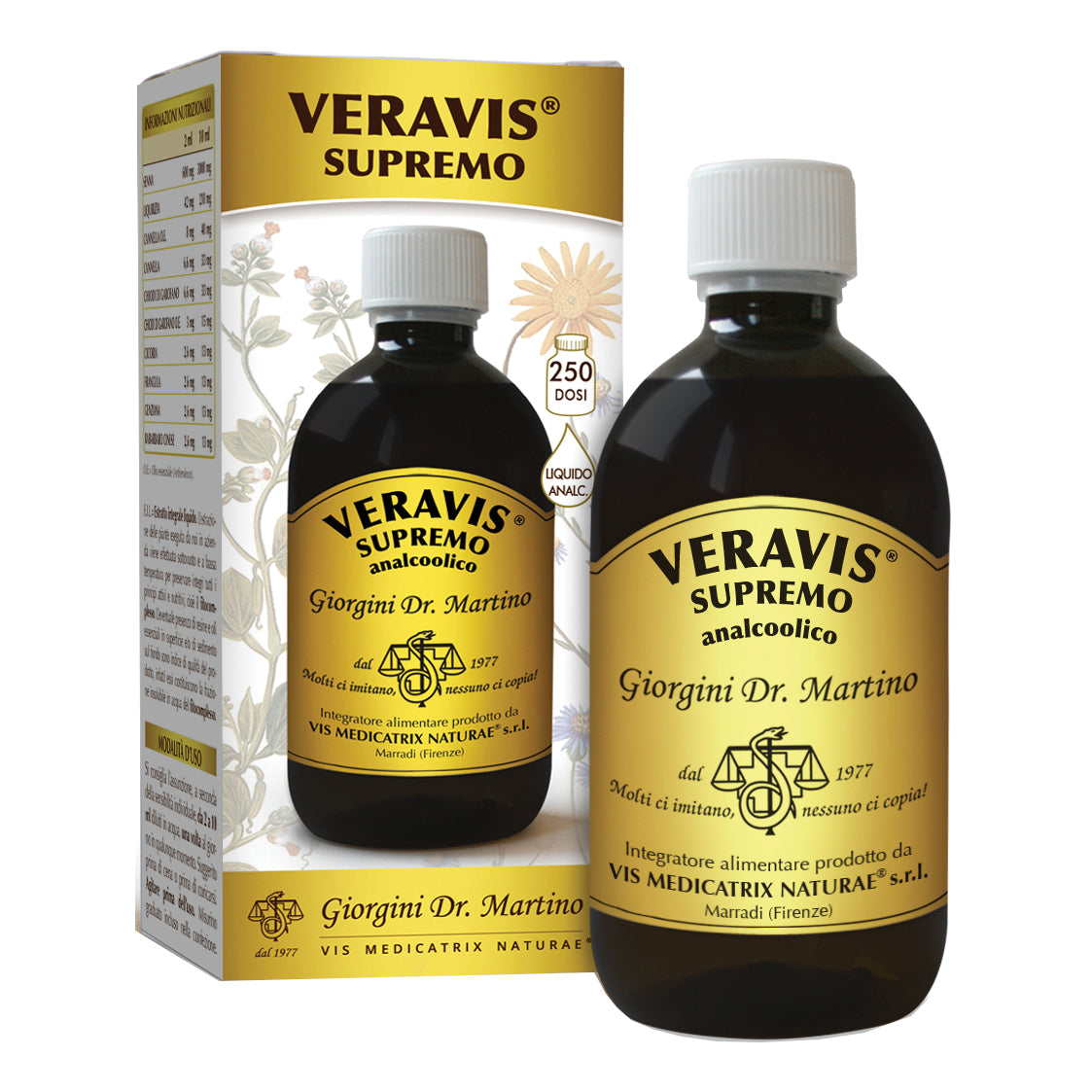 VERAVIS SUPREMO ANALCO 500ML  