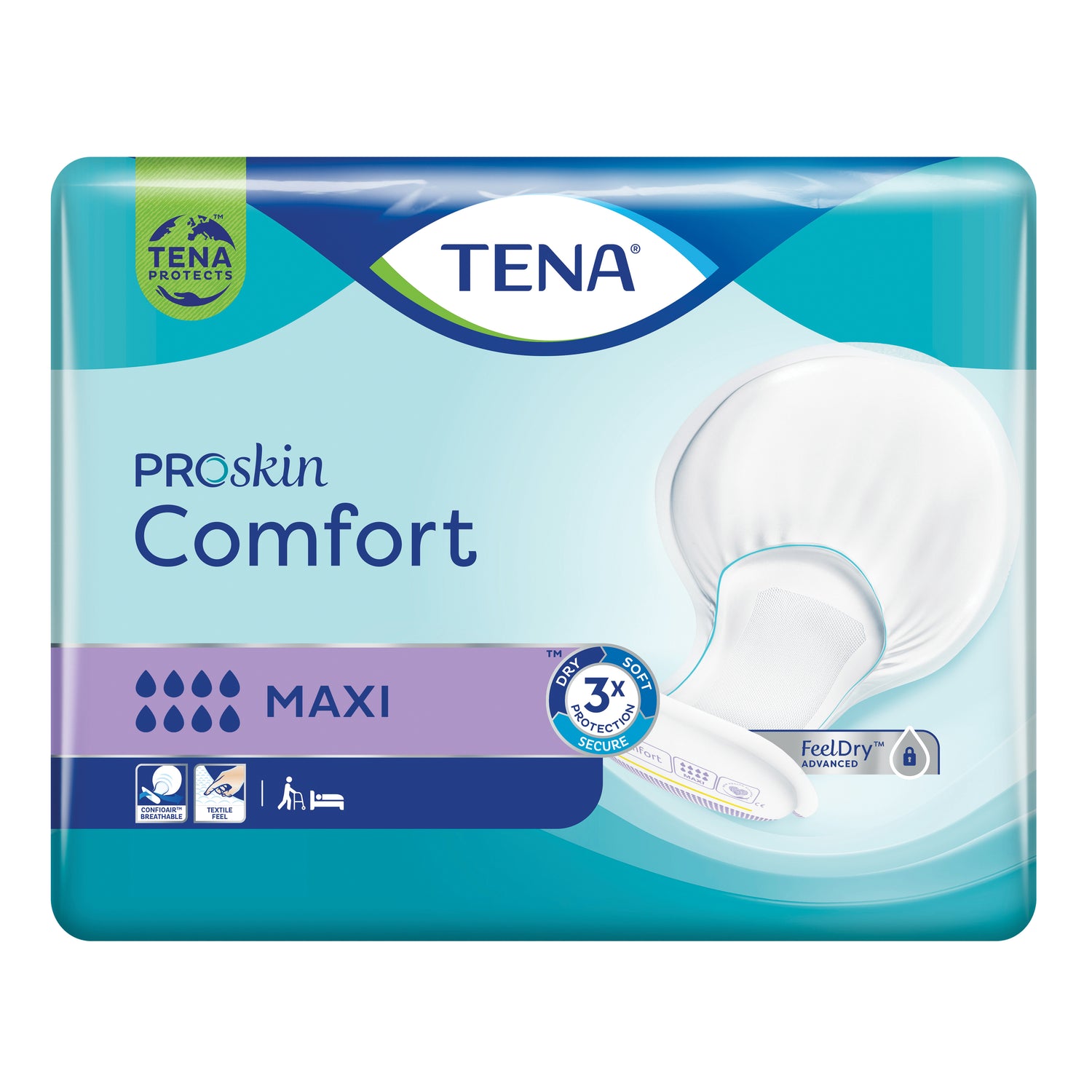Tena Proskin Comfort Maxi (Viola) 34 Pezzi