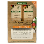 Klorane Shampoo Solido Mango | Nutriente Capelli | Duo 2x80g  