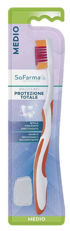 Sofarmapiù Spazzolino Protezione Totale Setole Medie
