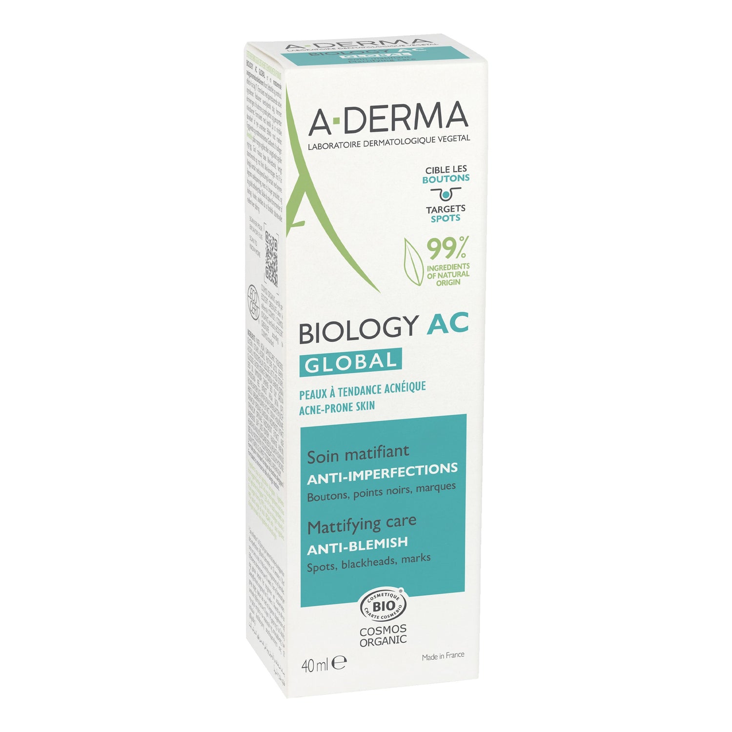 Aderma Biology Ac Perfect Fluido Viso Anti-Imperfezioni 40ml