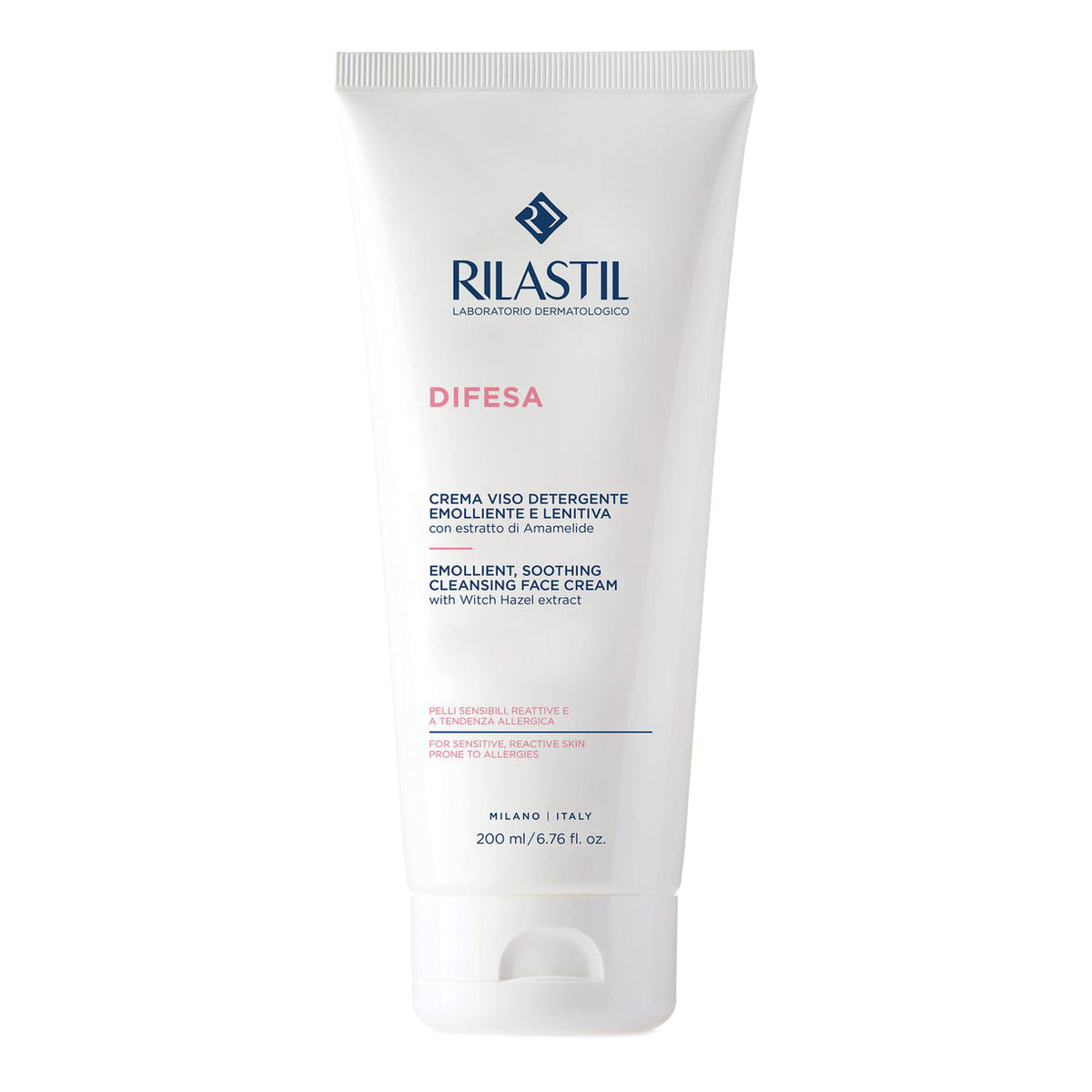 Rilastil Difesa Crema Viso Detergente Emolliente E Lenitiva 200ml  