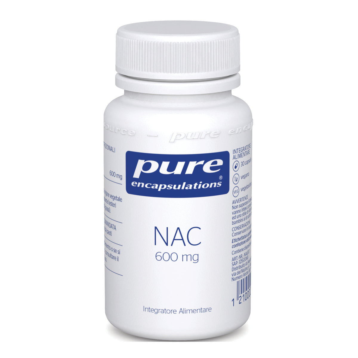 PURE ENCAPSUL NAC 600MG  