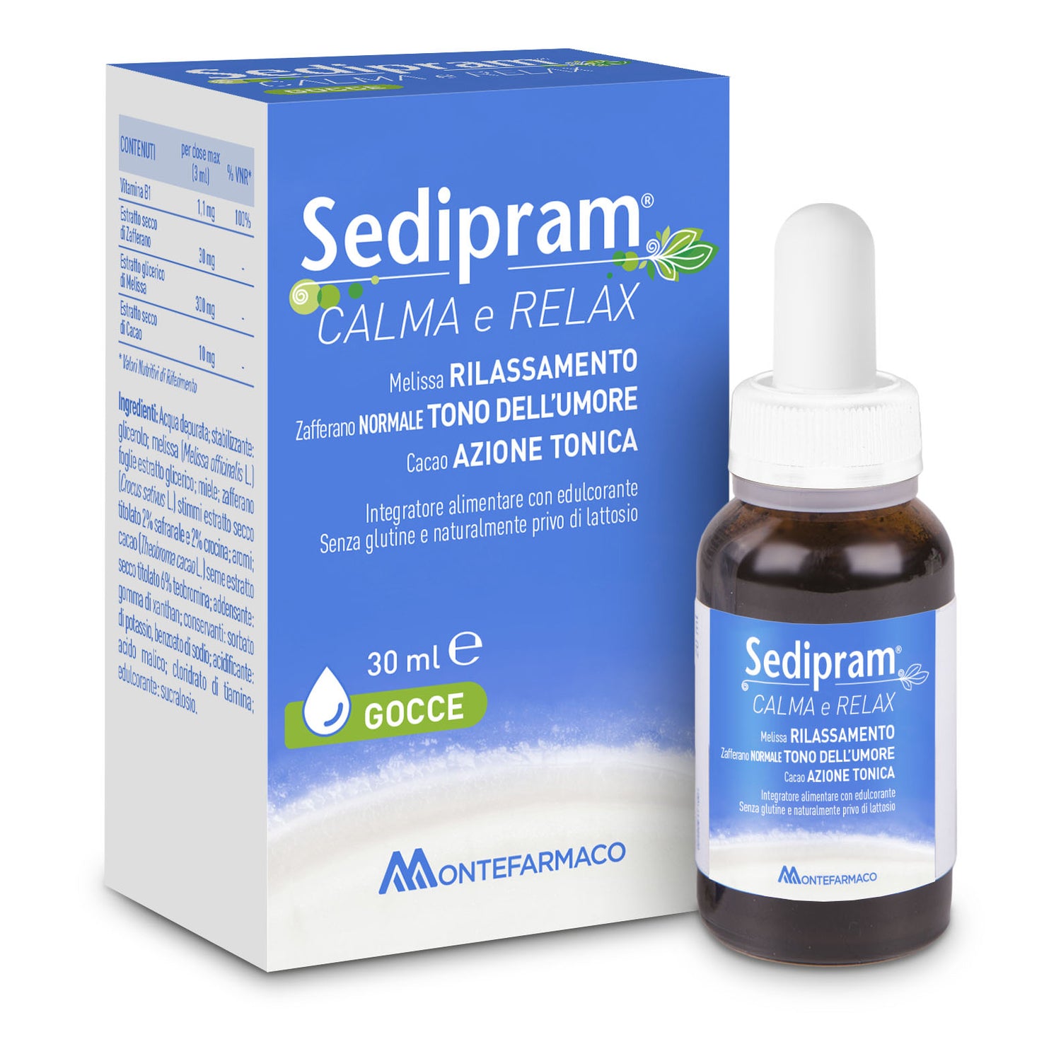 Sedipram Calma E Relax Gocce 30ml