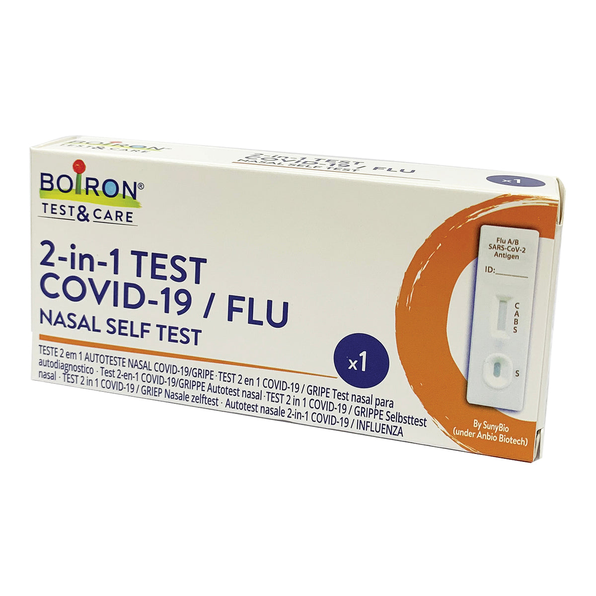 BOIRON TEST&CARE 2IN1 COVID19  