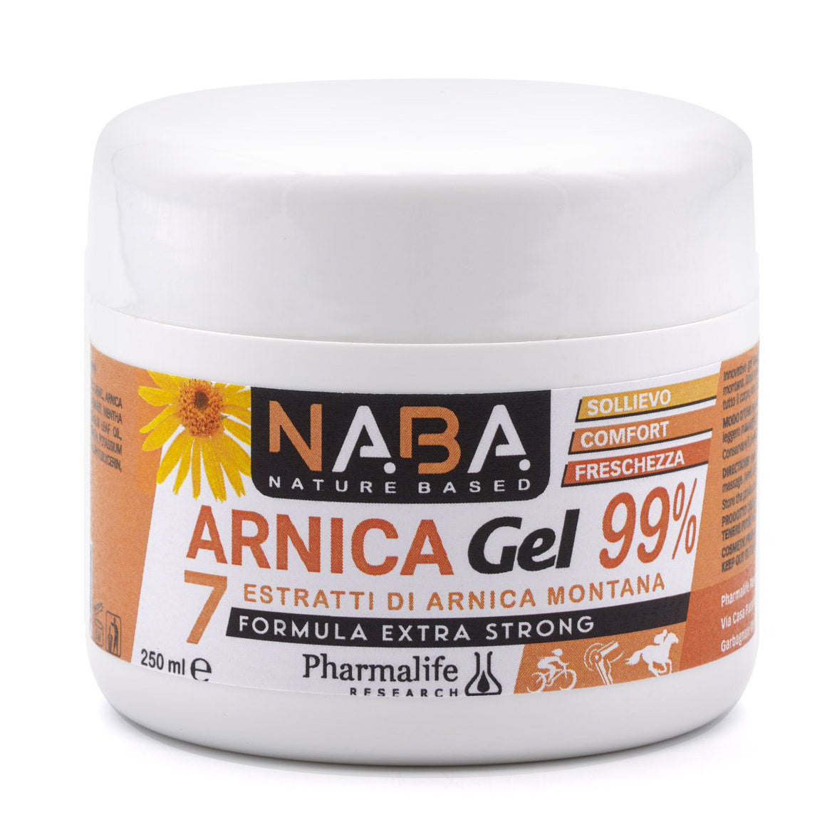 NA BA ARNICA GEL 99 250ML  