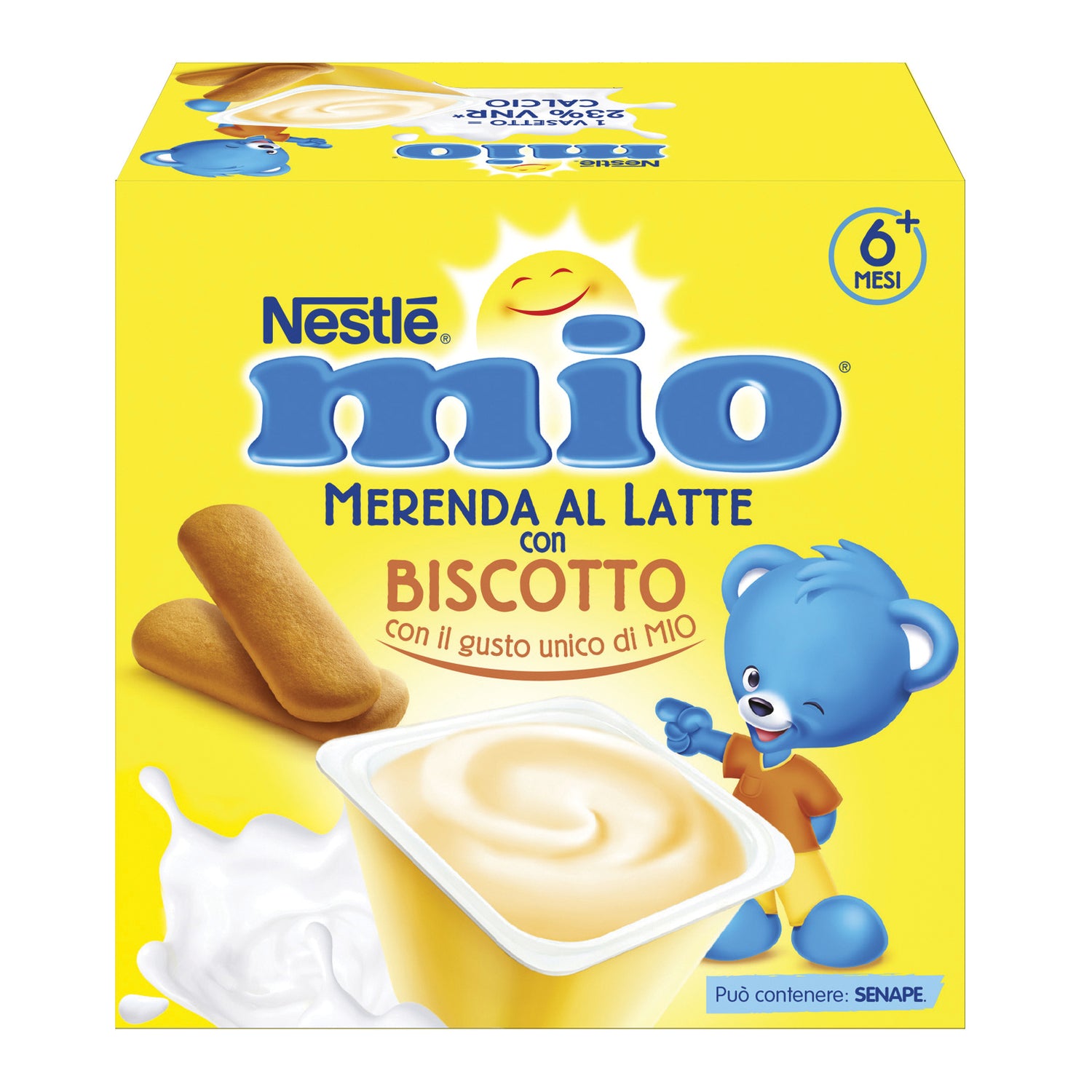 MIO MERENDA BISCOTTO 4X100G