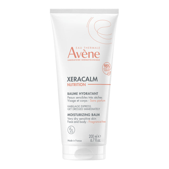 Avene Xeracalm Nutrition - Balsamo Idratante Nutriente Viso E Corpo Pelli Sensibili Molto Secche 200ml