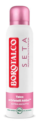 Borotalco Deodorante Spray Seta Profumo Talco E Fiori Di Rosa 48h 150ml  