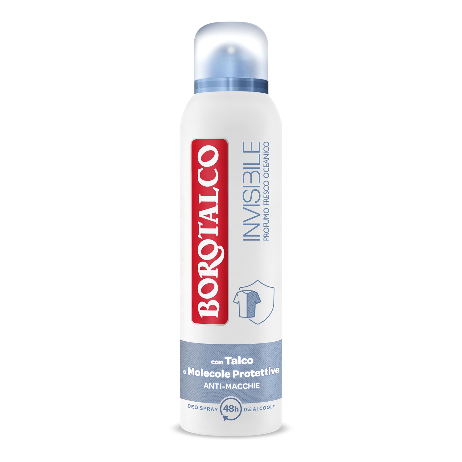Borotalco Deodorante Spray Invisibile Grigio 48h 150ml