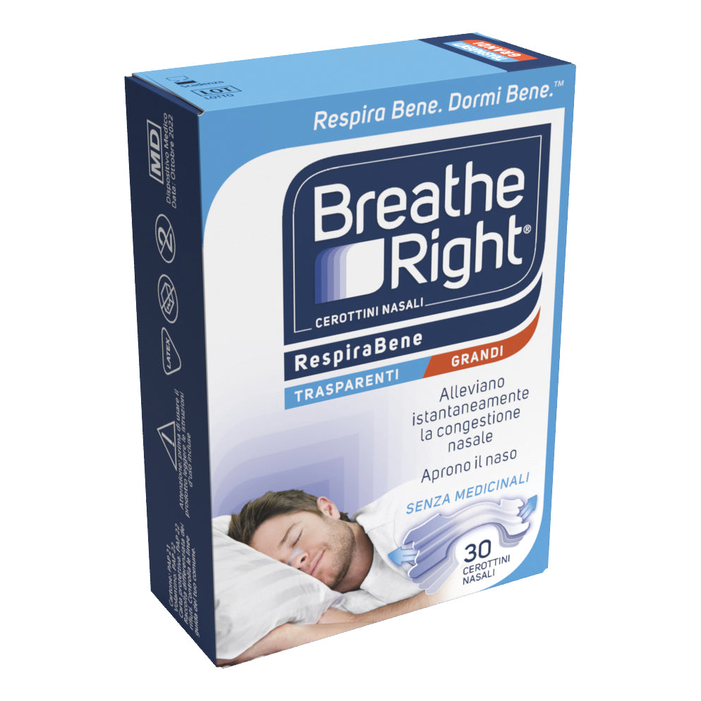 BREATHE RIGHT TRASPARENTI G30P
