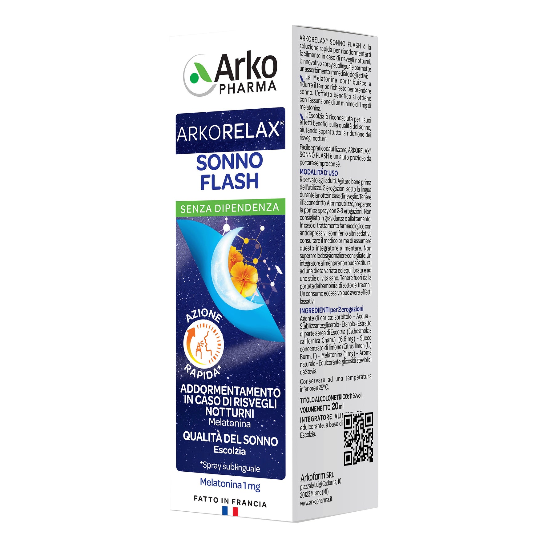 ARKORELAX FLASH SONNO SPRAY
