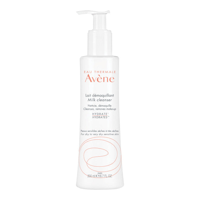 Avene Les Essentiels - Latte Detergente Struccante Delicato Pelli Sensibili Secche 200ml Nuova Formula