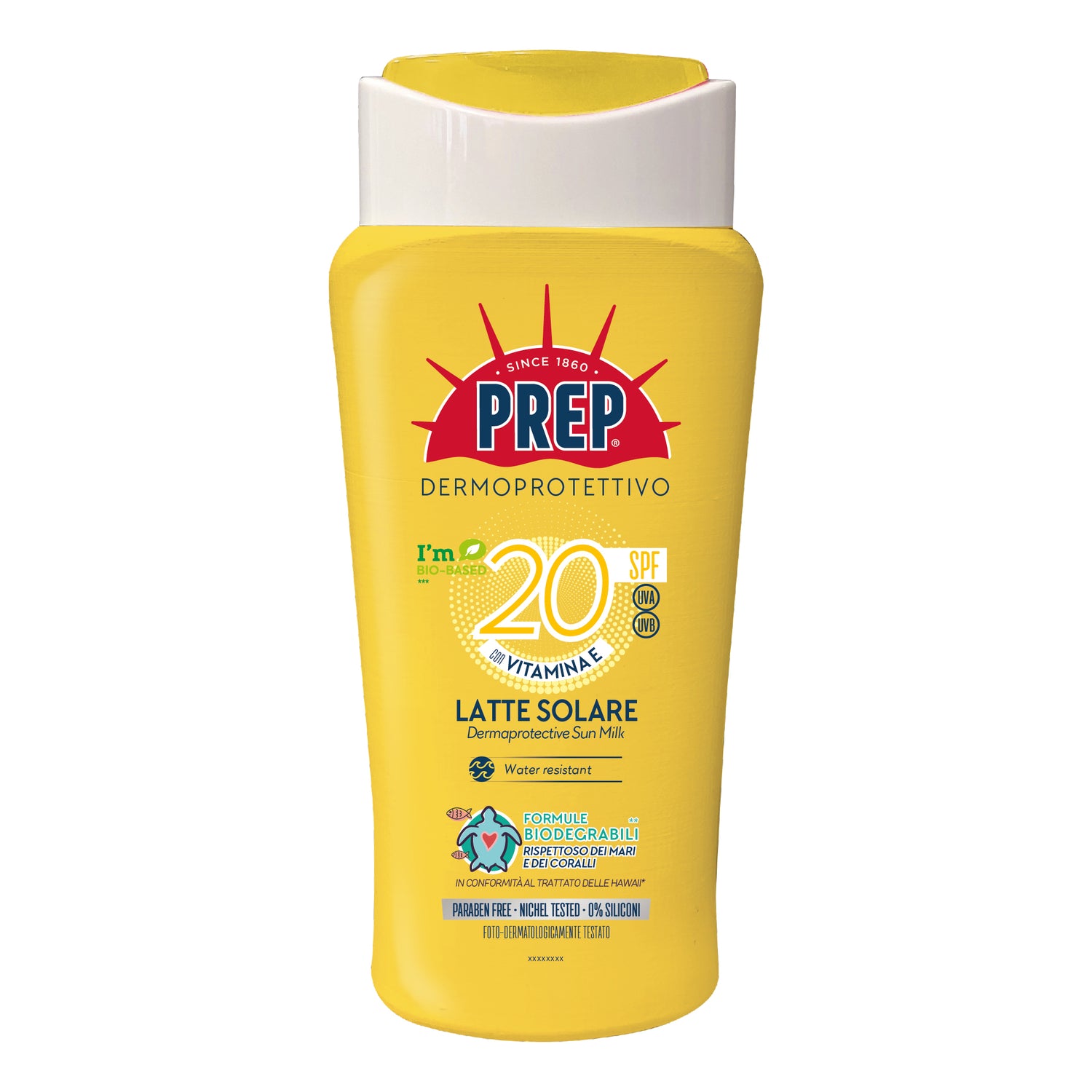 Prep Solare Latte Dermoprotettivo Spf 20 Eco 200ml