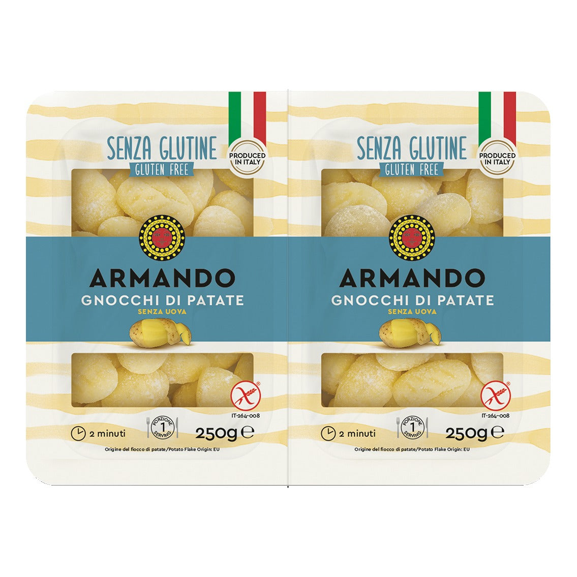 ARMANDO GNOCCHI PATATE 2X250G
