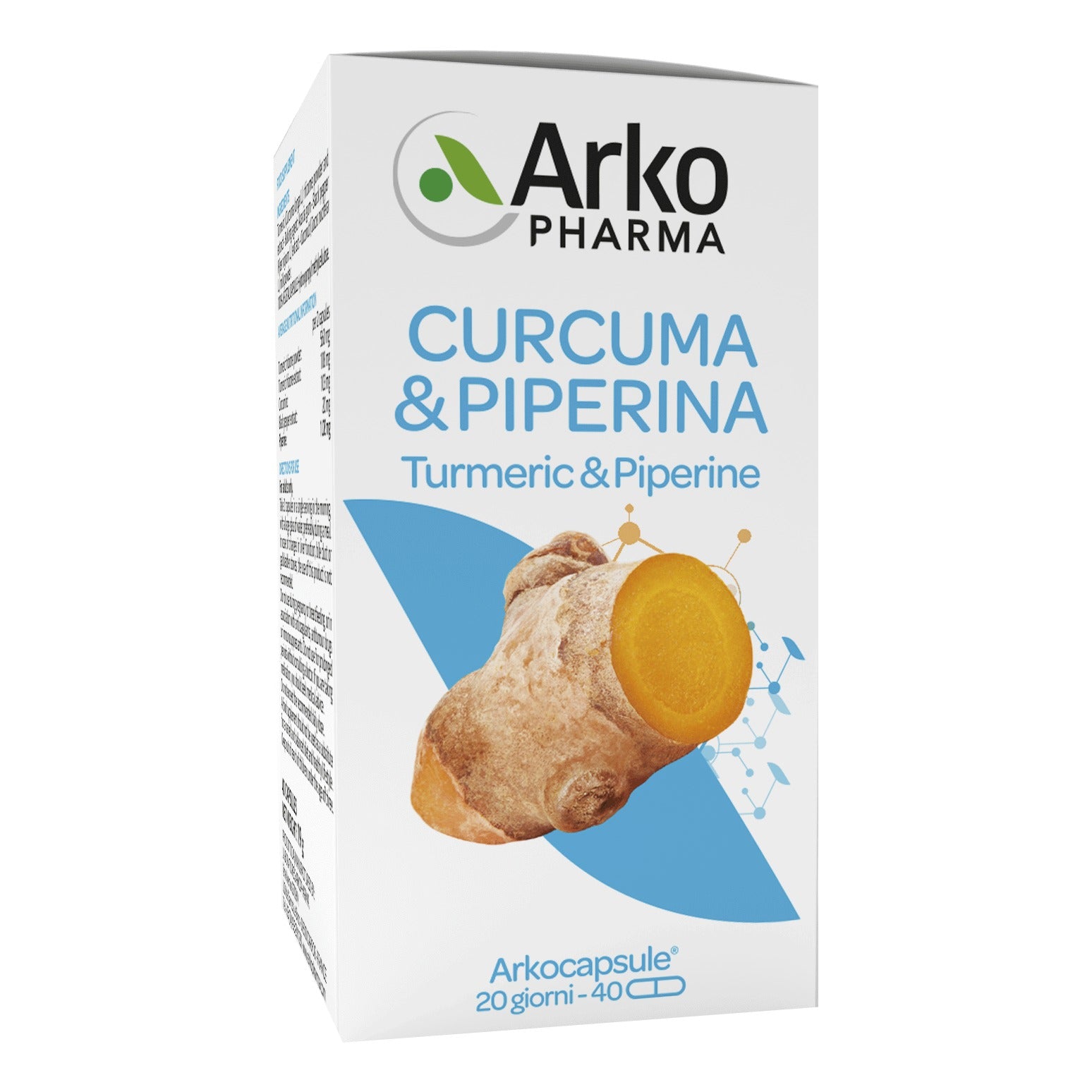 ARKOCPS CURCUMA+PIPERINA 40CPS
