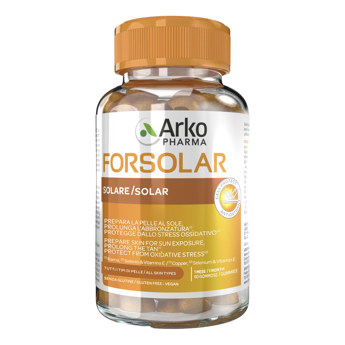 FORSOLAR SOLARE 60GUMMIES  