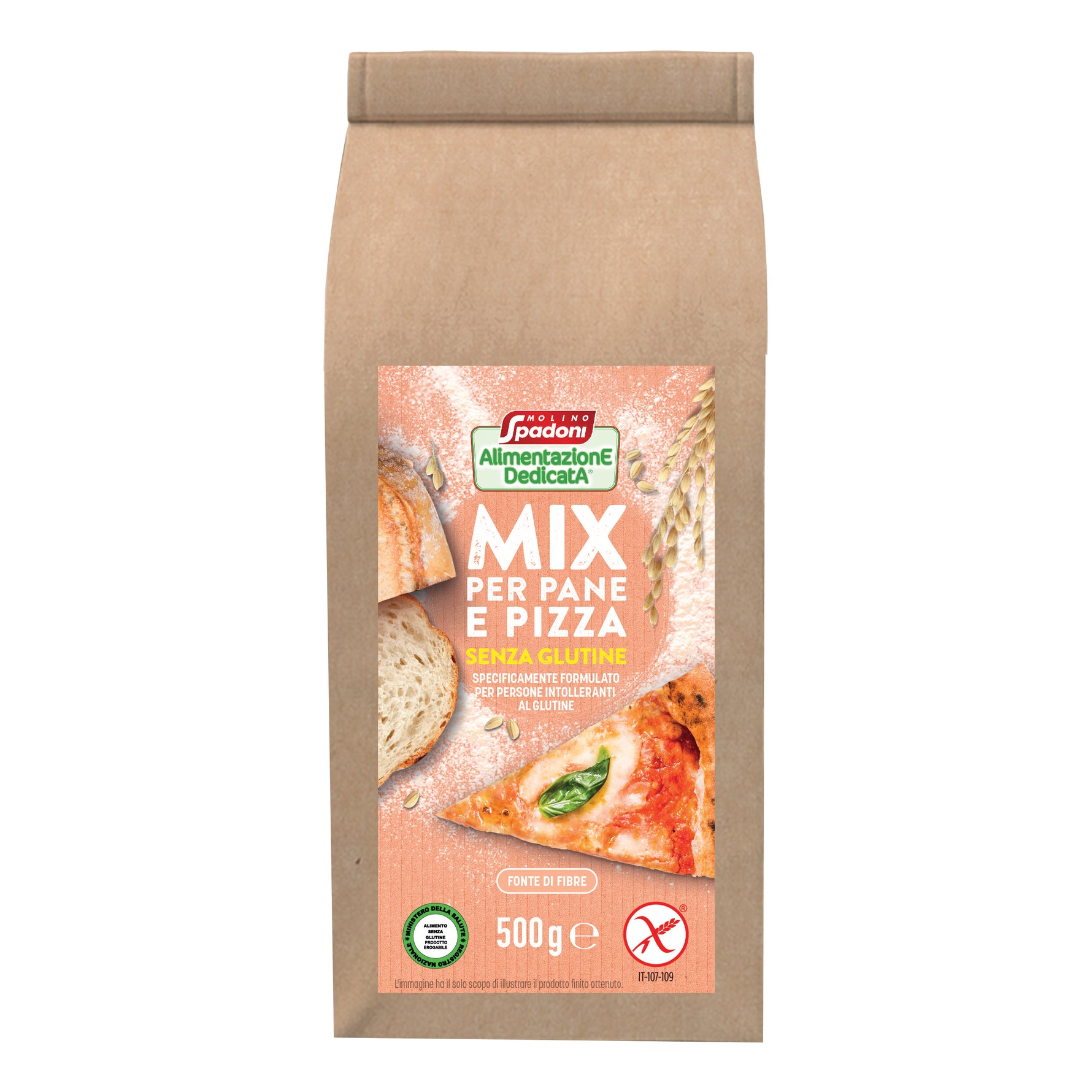 ALIMENTAZIONE DED MIX PANE500G
