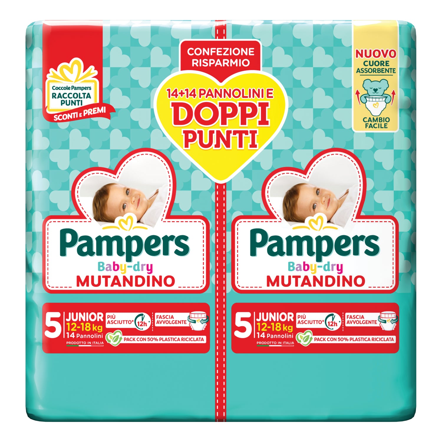 PAMPERS BD MUT DUO DWCT J 28PZ