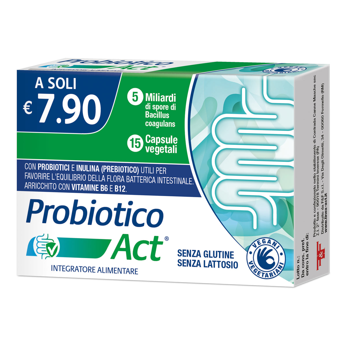 PROBIOTICO ACT 15CPS VEGETALI  