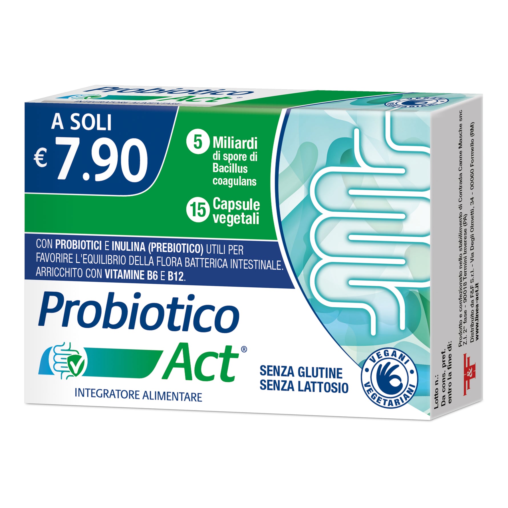 PROBIOTICO ACT 15CPS VEGETALI

