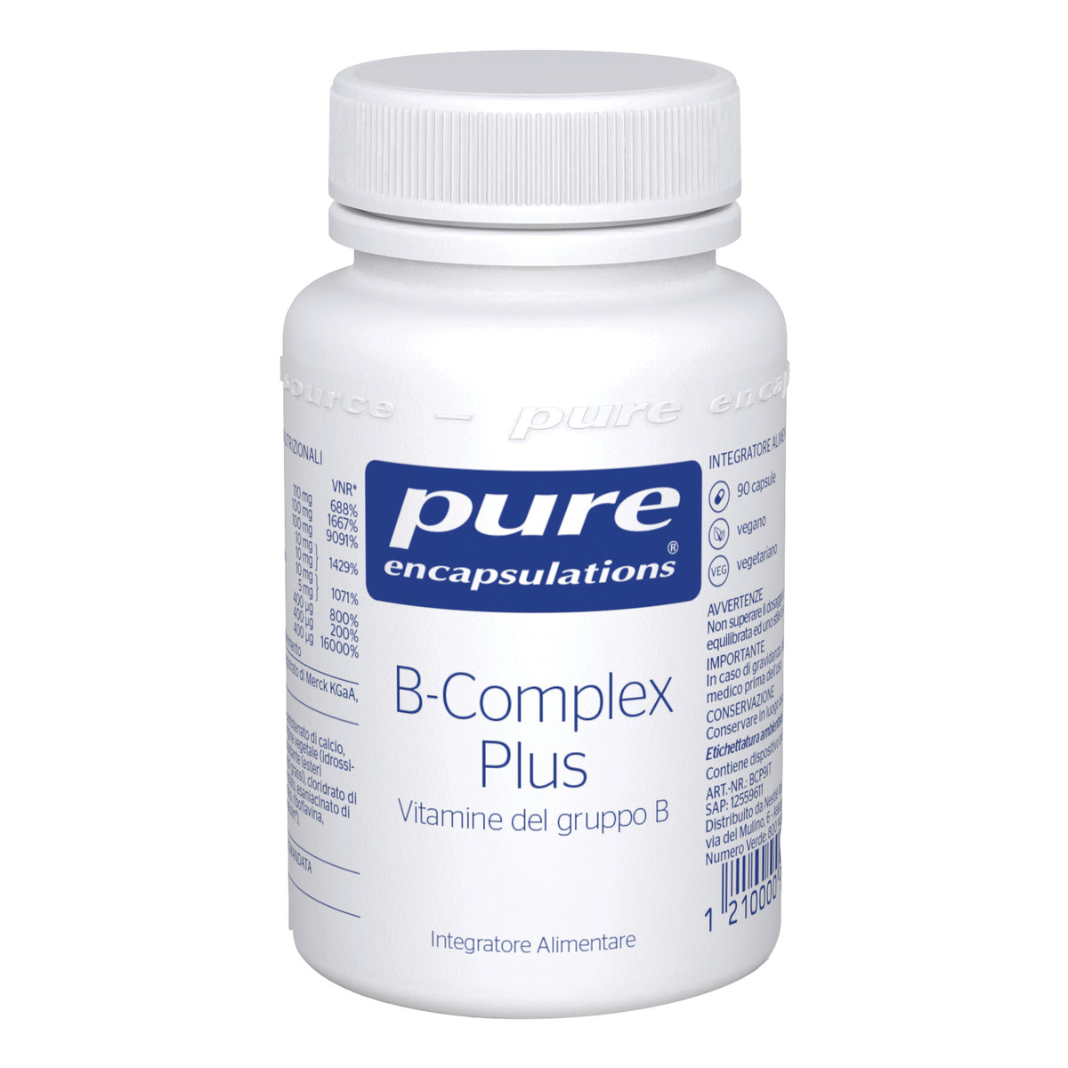 PURE ENCAPSUL B-COMPLEX P90CPS  