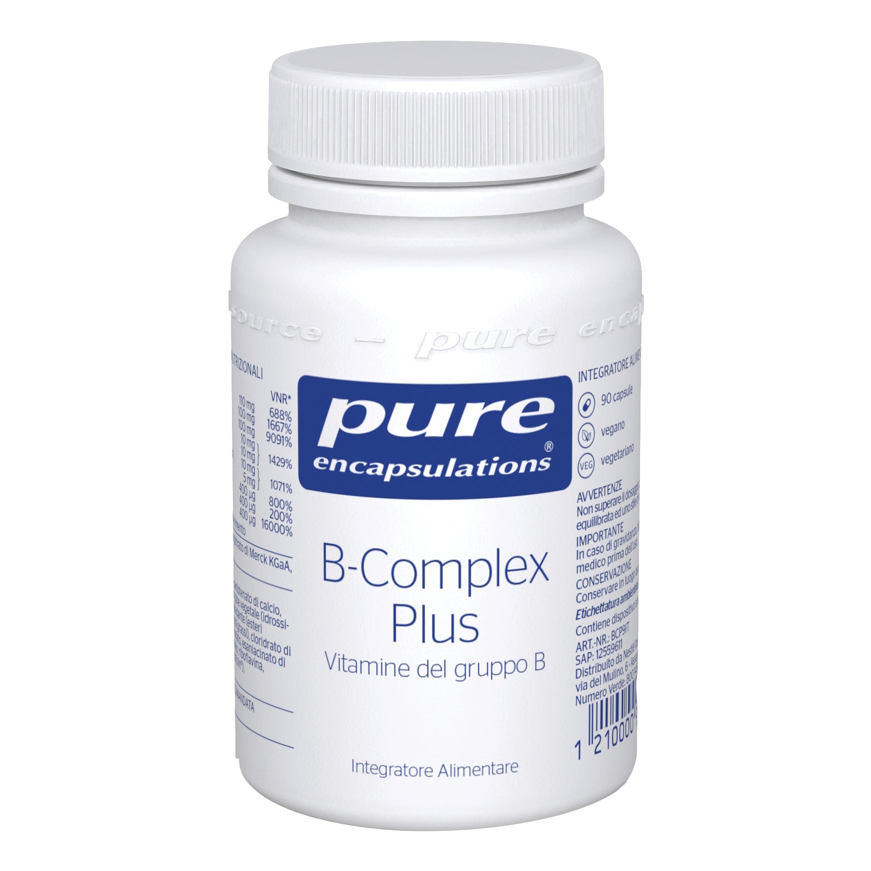 PURE ENCAPSUL B-COMPLEX P90CPS
