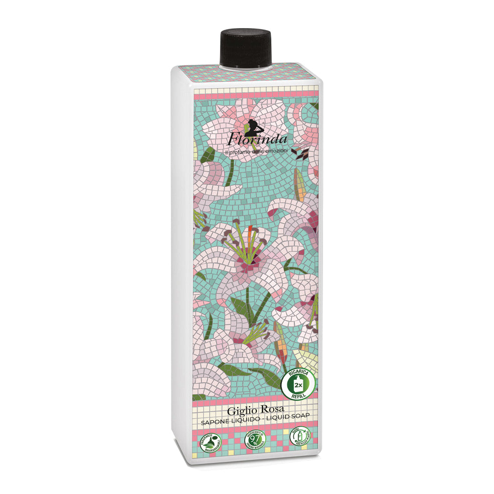 Florinda - Sapone Liquido Giglio Rosa 1 Litro