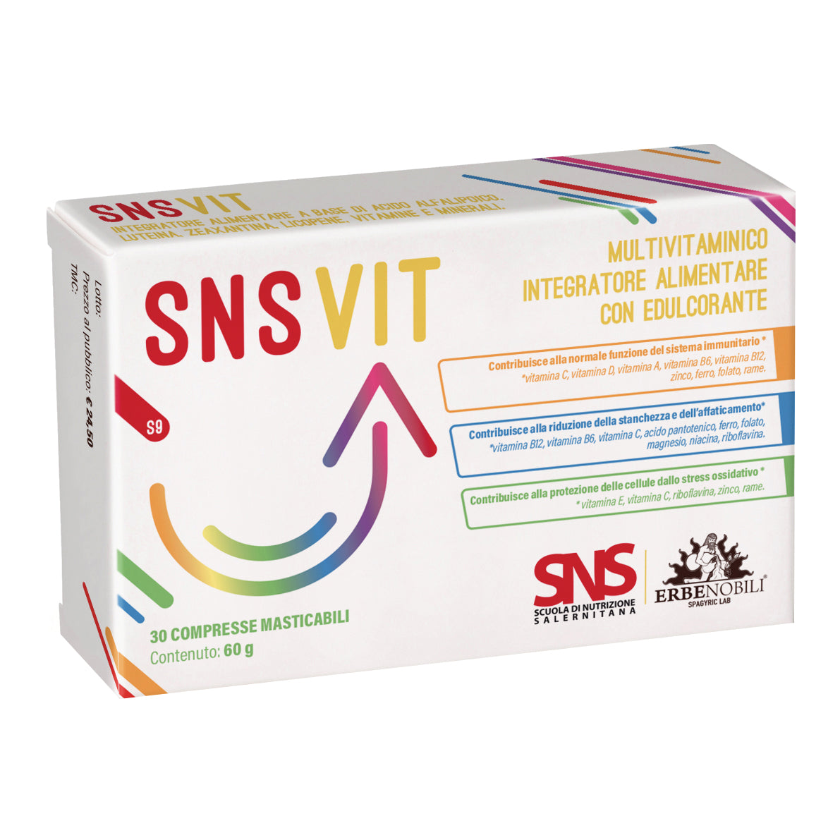 SNS VIT 30CPR MASTICABILI
