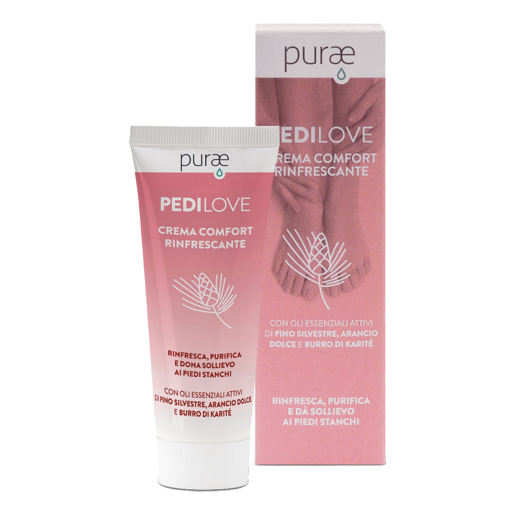 Purae Pedilove Crema Nutriente Intensiva Piedi 75ml
