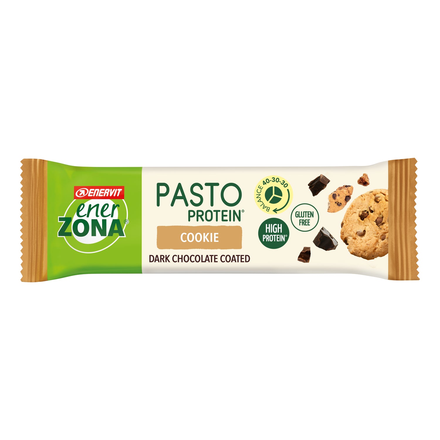 Enervit Enerzona Pasto Sostitutivo Barretta Proteica Gusto Cookie 60g
