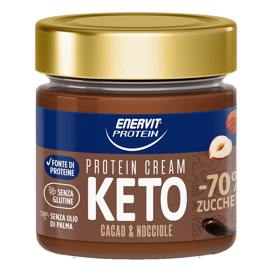 Enervit Protein Keto Cream Cacao E Nocciole 180g