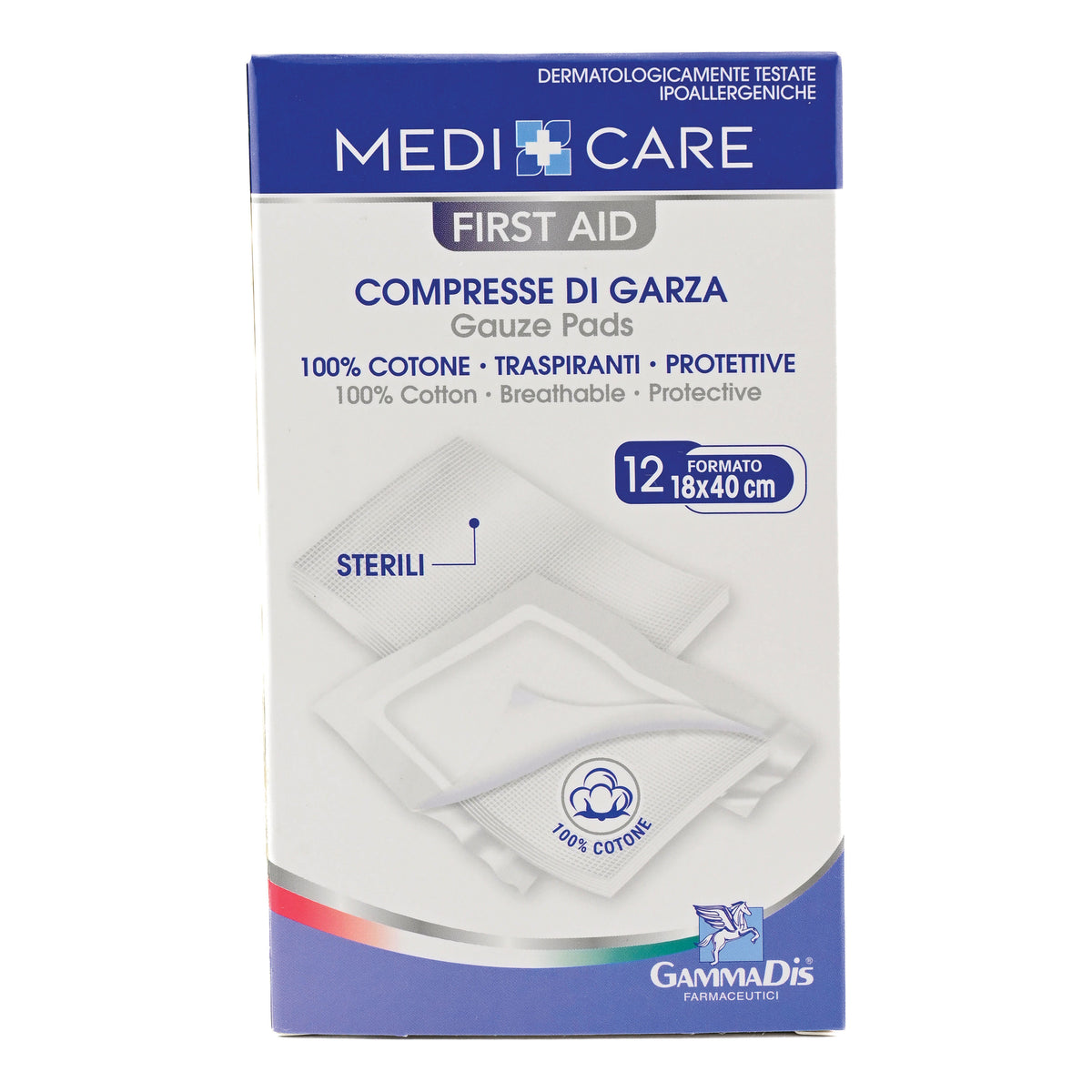 MEDICARE GARZA COT 18X40 12PZ  
