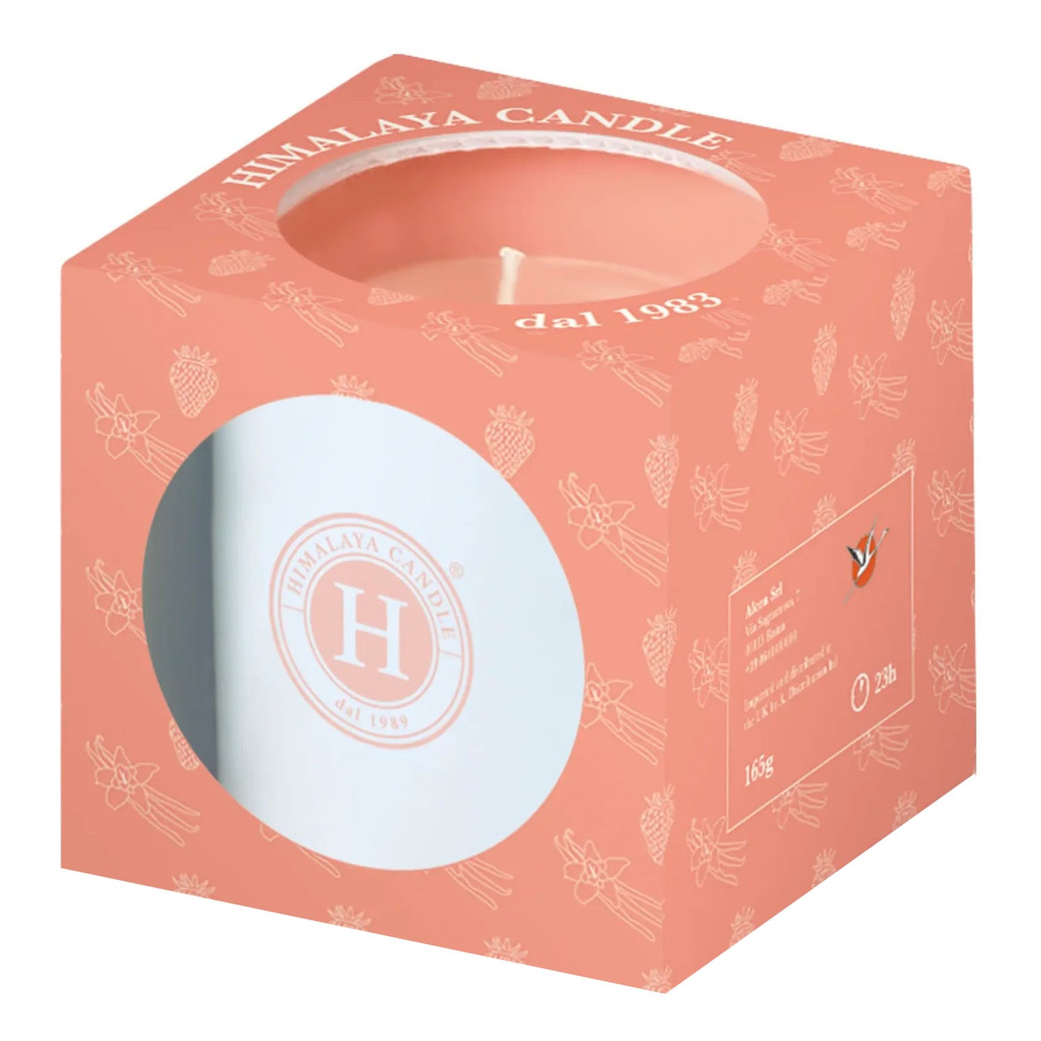 Himalaya Candle - Candela Vaniglia & Fragola 165g