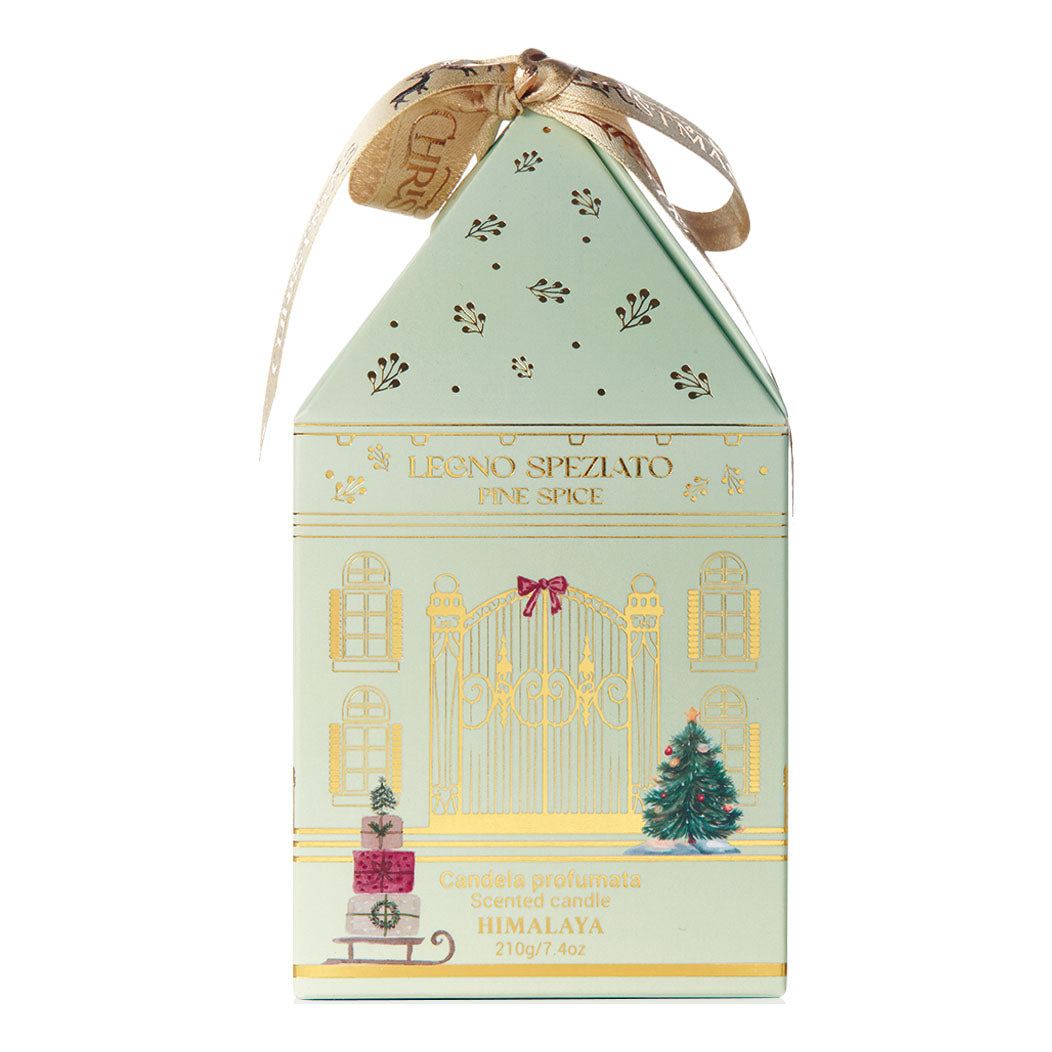 Himalaya Candle - Candela Selection Wine In Box Legno 4 Pezzi