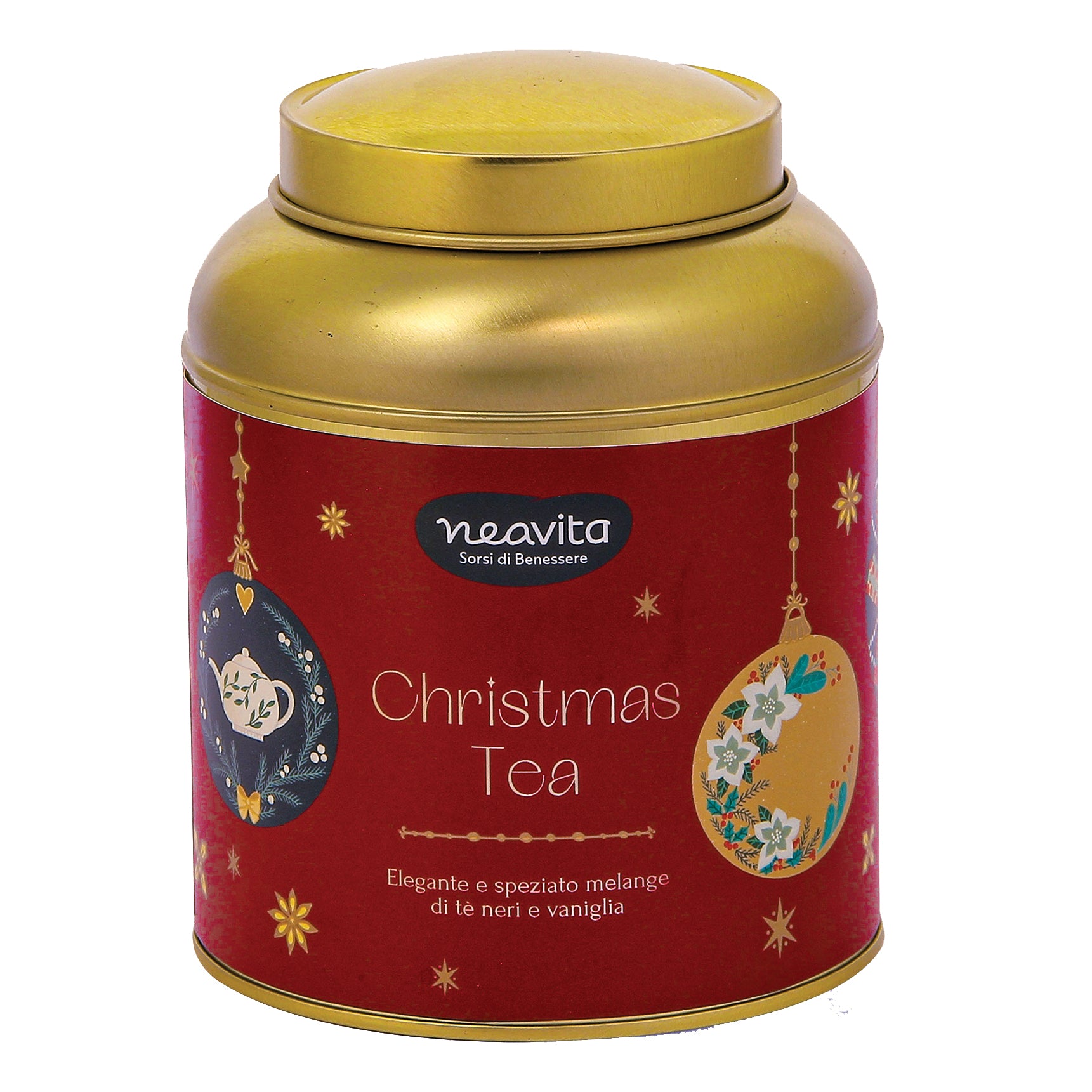 Neavita Mélange Christmas Tea In Caddy Rosso Tisana
