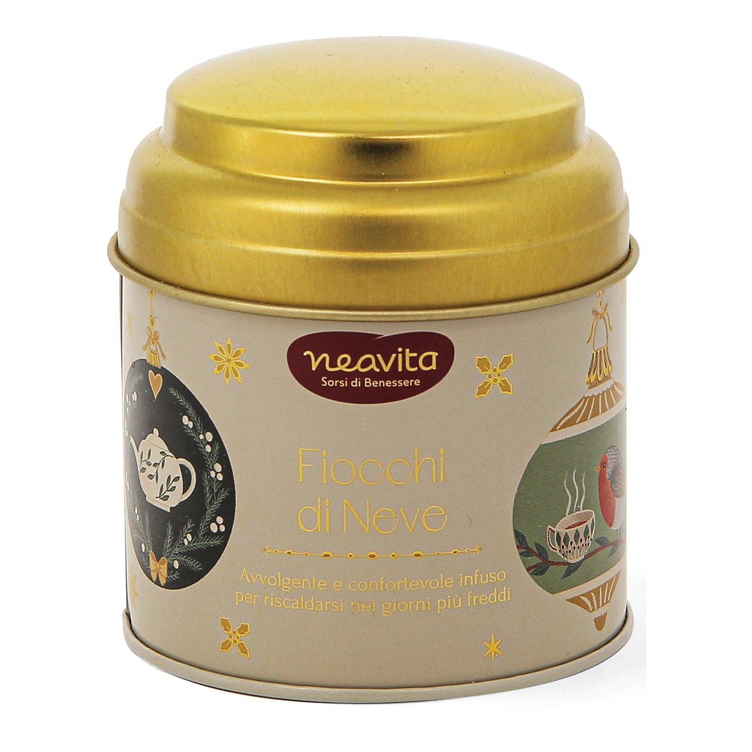 Neavita Fiocchi Di Neve Infuso In Barattolino 6 Filtroscrigno